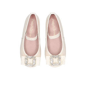 Туфли PRETTY BALLERINAS "Shade perla", с пряжкой, белые